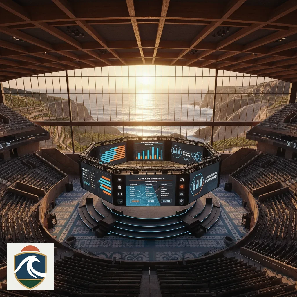 Vista aproximada de uma partida de Counter-Strike 2 em curso num monitor de jogo competitivo