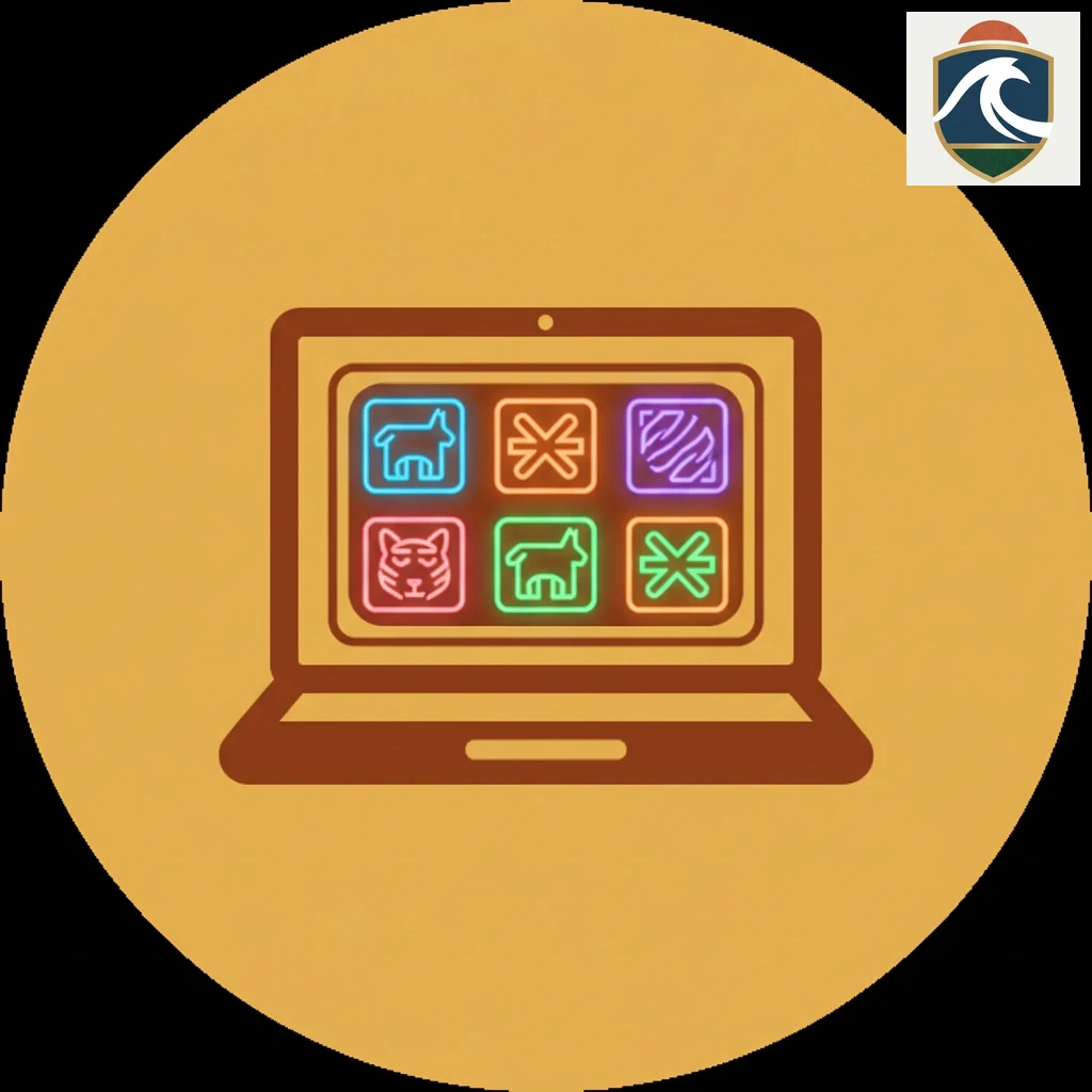 Interface do slot Fortune Tiger num portátil aberto